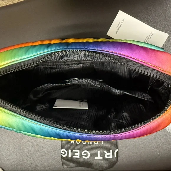 Kurt Geiger Rainbow Quilted Bag - Picture 4 of 11